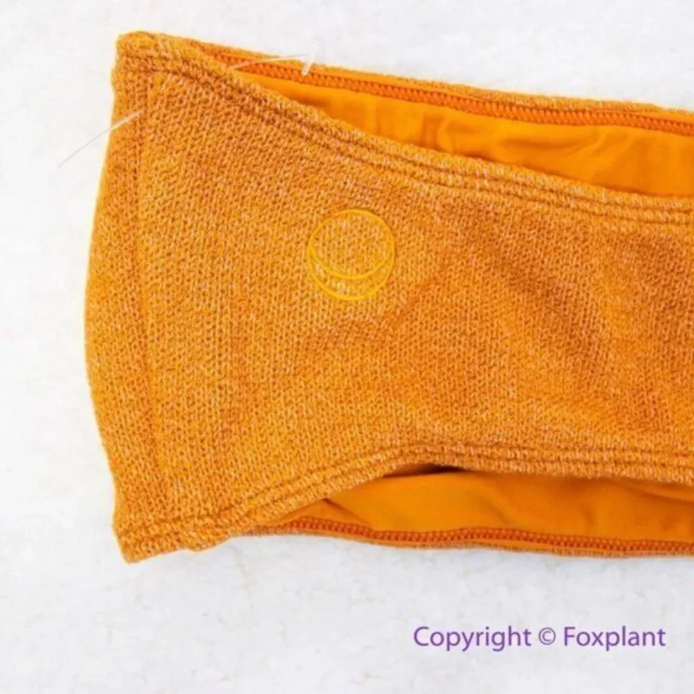 NEW In Your Arms Free People Oceanic Bikini Top and bottom orange, size S‎